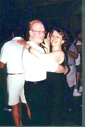 Ray and Jacky dancing Saturday night....